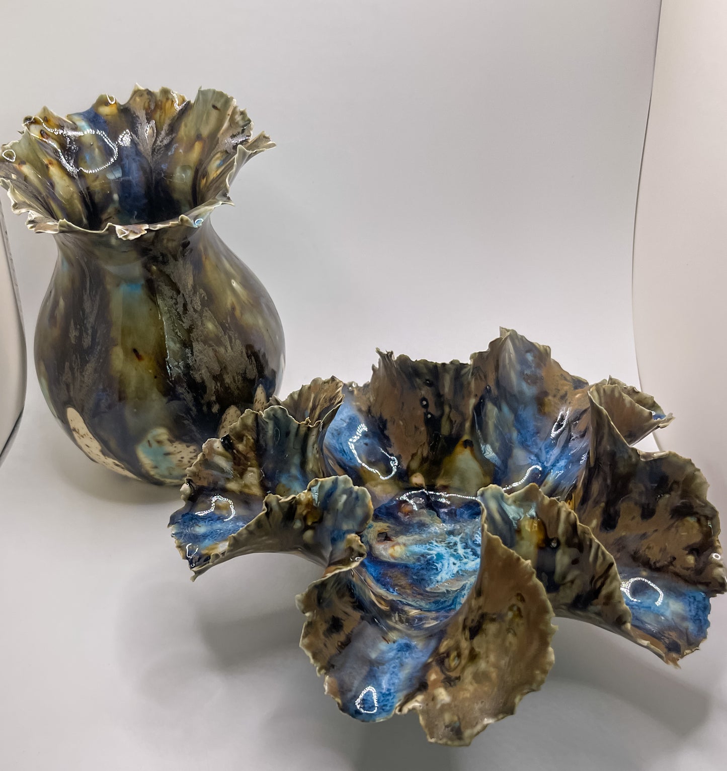 Gift Set - Garden Vessel and Blossom Bowl