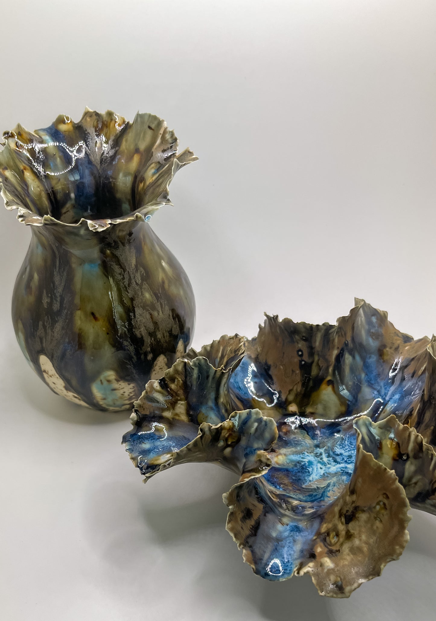 Gift Set - Garden Vessel and Blossom Bowl