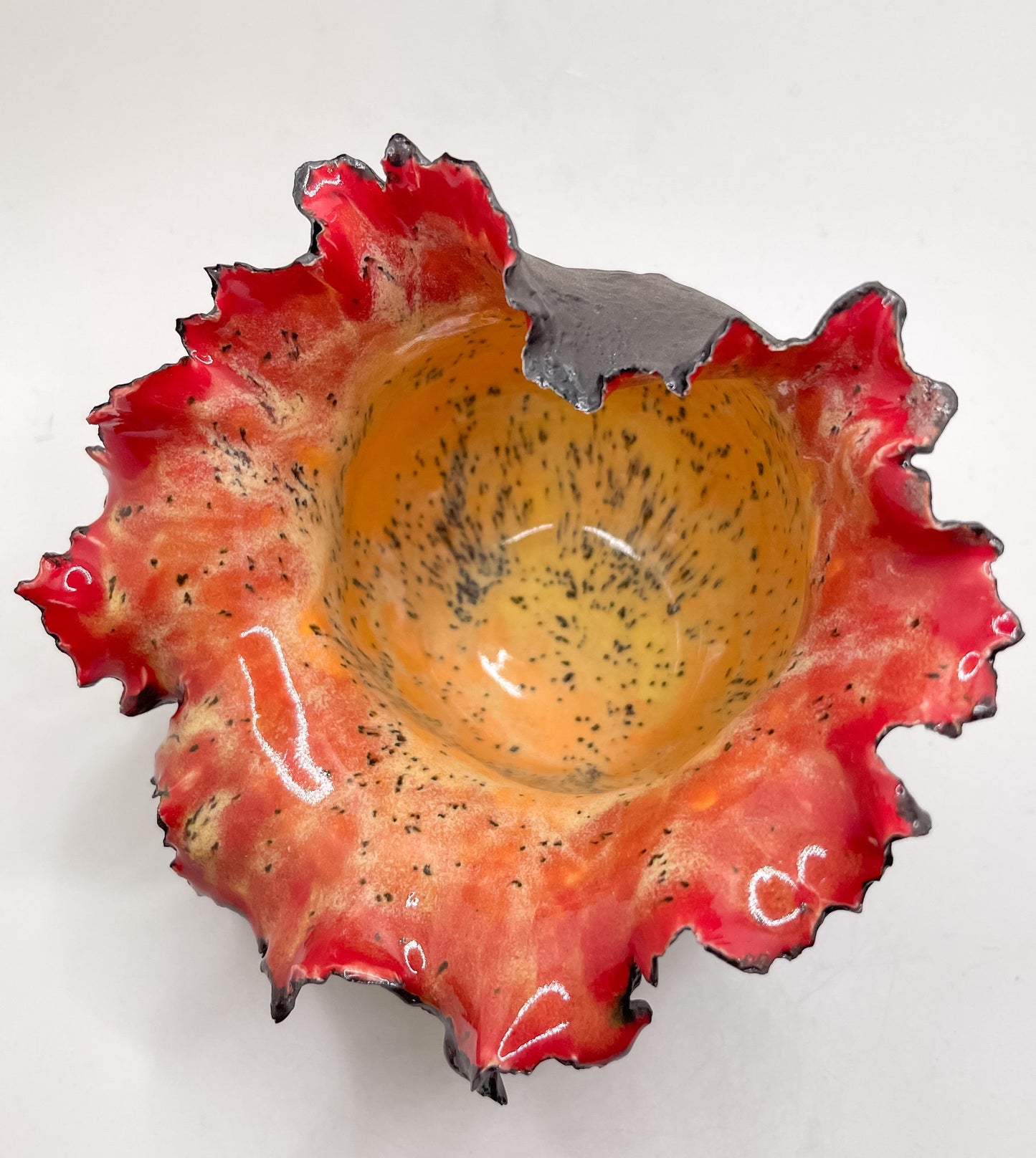Lava Flower Sculpture