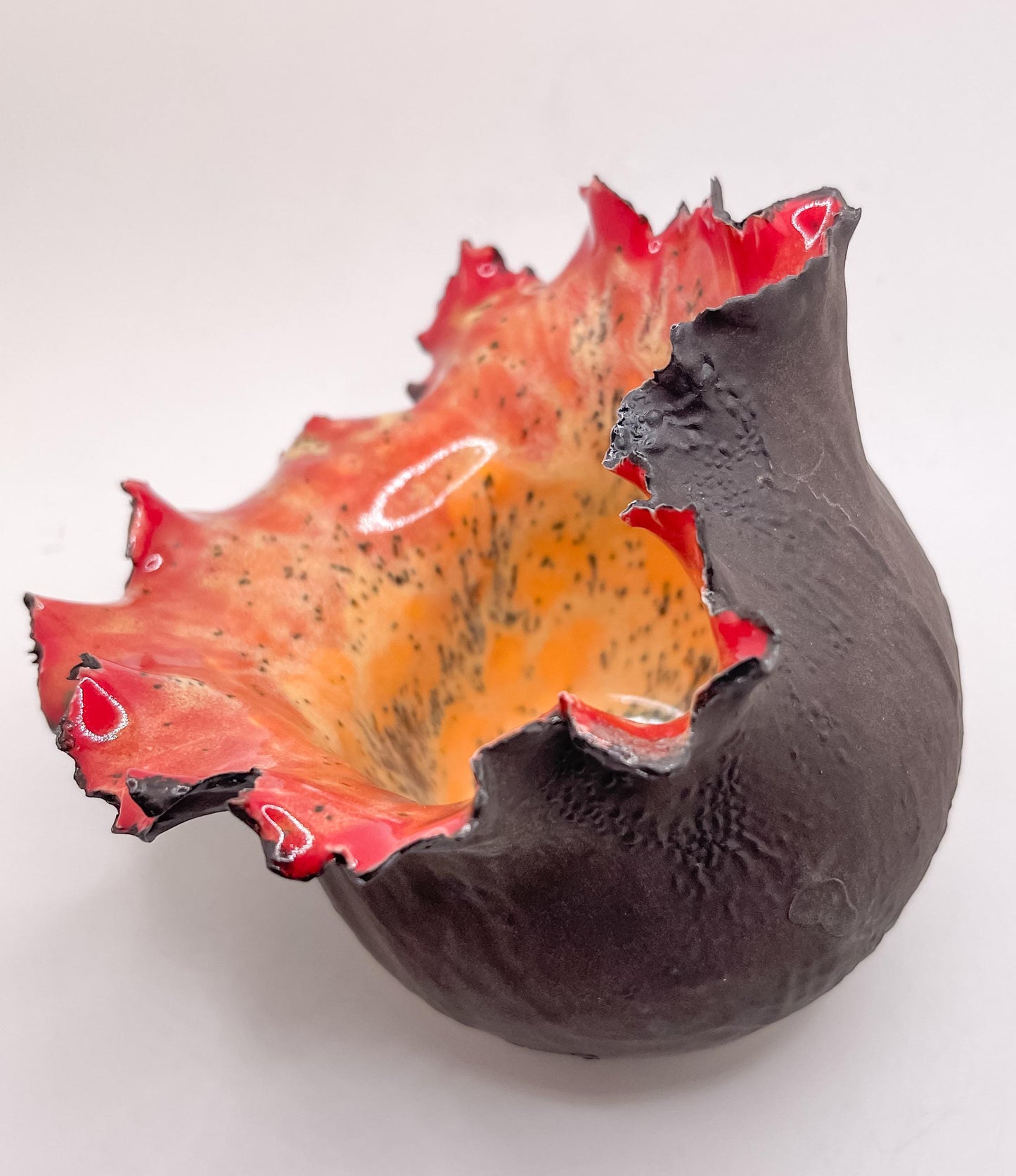 Lava Flower Sculpture
