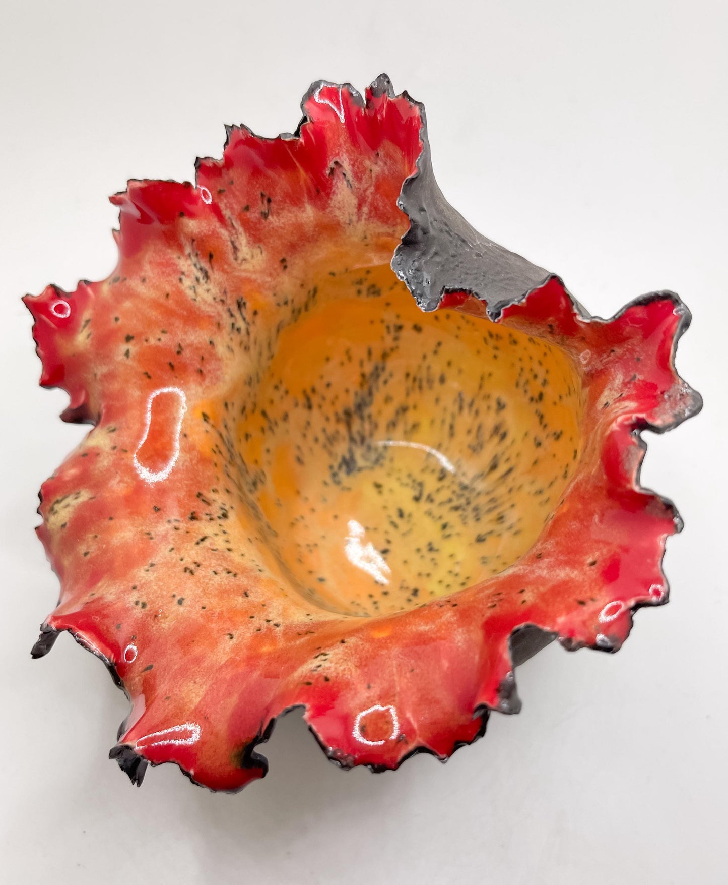 Lava Flower Sculpture