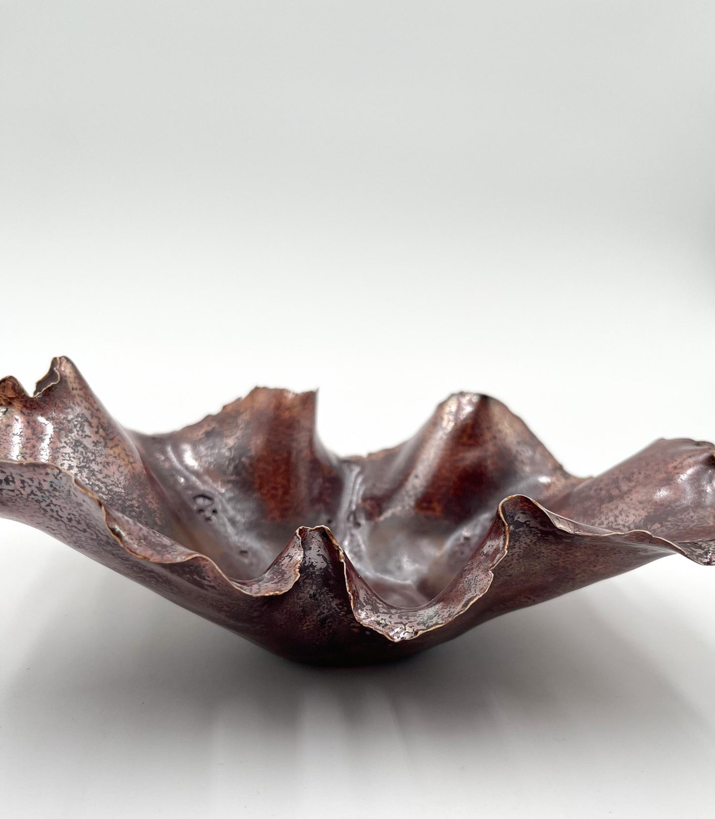 Blossom Bowl – Handmade Porcelain Keepsake Dish – Unique Ceramic Art Bowl – Sculpted Decorative Gift – Pottery Home Decor