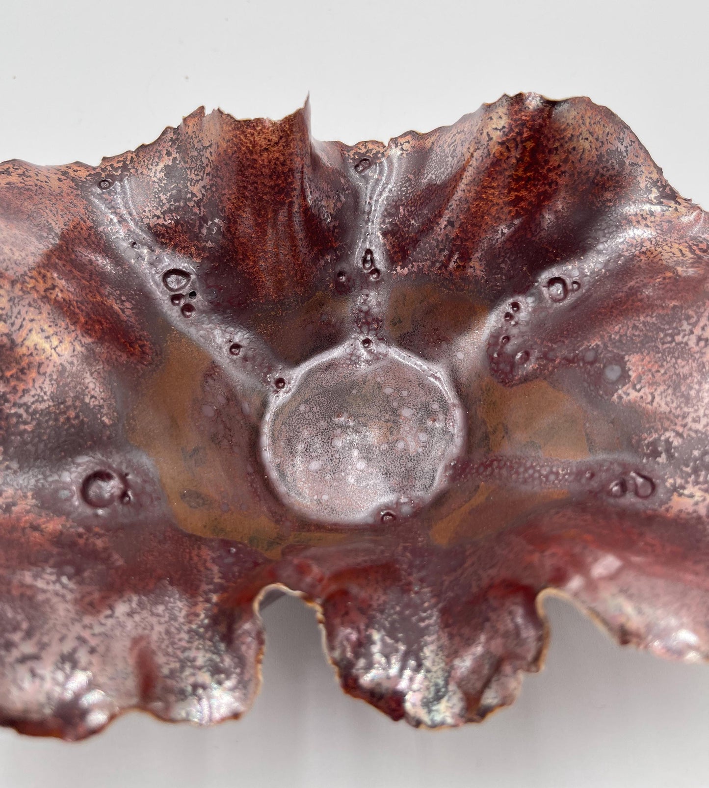 Blossom Bowl – Handmade Porcelain Keepsake Dish – Unique Ceramic Art Bowl – Sculpted Decorative Gift – Pottery Home Decor