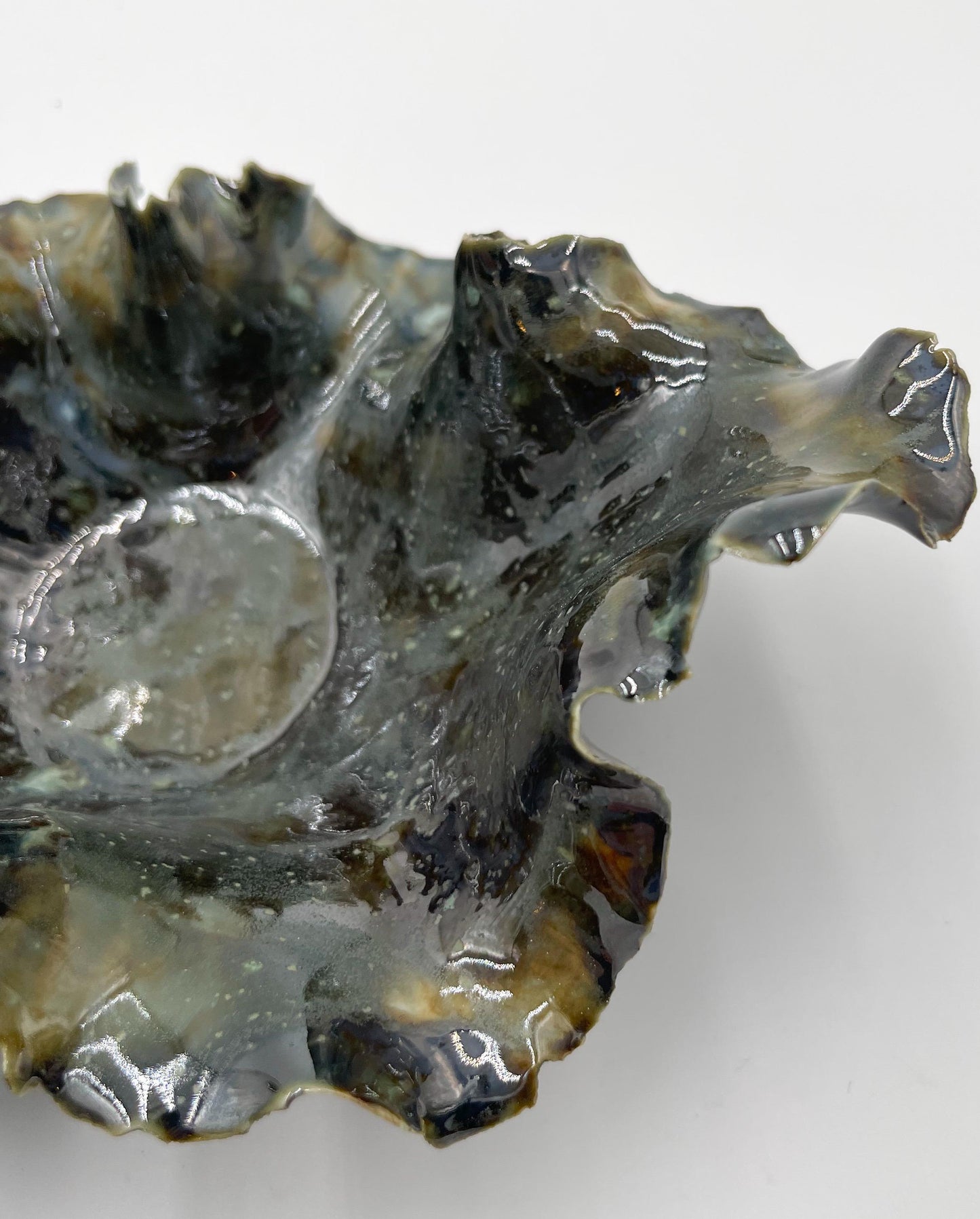Blossom Bowl – Handmade Porcelain Keepsake Dish – Unique Ceramic Art Bowl – Sculpted Decorative Gift – Pottery Home Decor