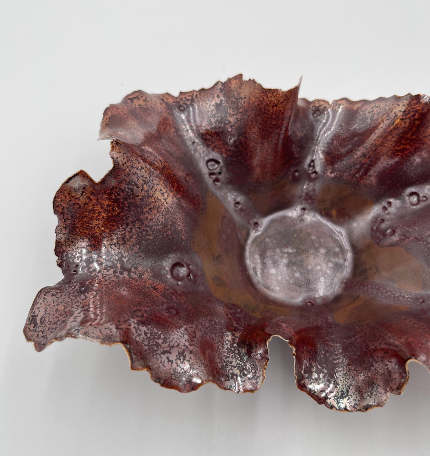 Blossom Bowl – Handmade Porcelain Keepsake Dish – Unique Ceramic Art Bowl – Sculpted Decorative Gift – Pottery Home Decor