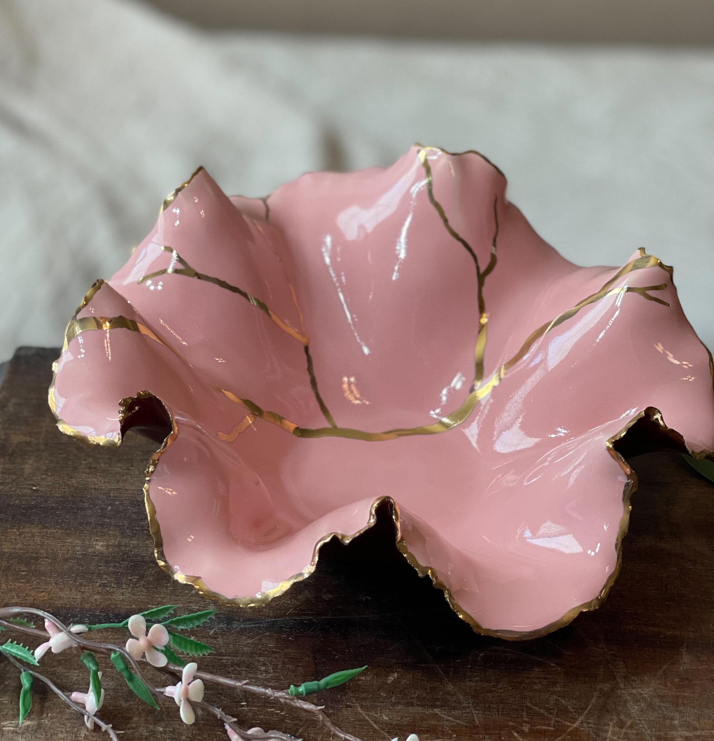 Blossom Bowl - Kintsugi Style